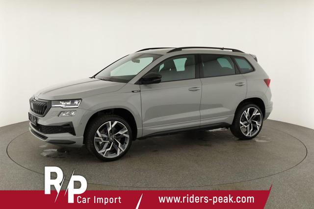 Skoda Karoq Sportline 1.5 TSI DSG Sportline, Pano, AHK, Navi, CANTON, Matrix, AreaView, Side, FS-beheizbar, 19-Zoll 