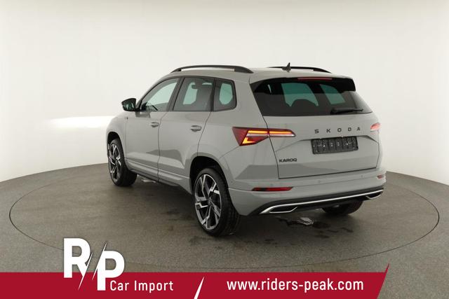 Skoda Karoq Sportline 1.5 TSI DSG Sportline, Pano, AHK, Navi, CANTON, Matrix, AreaView, Side, FS-beheizbar, 19-Zoll 