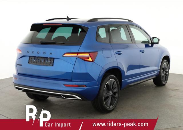 Skoda Karoq Sportline 1.5 TSI DSG Sportline, Pano, AHK, Navi, CANTON, Matrix, AreaView, Side, FS-beheizbar 