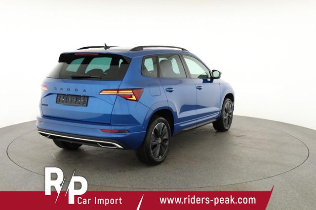 Skoda Karoq Sportline 1.5 TSI DSG Sportline, Pano, AHK, Navi, CANTON, Matrix, AreaView, Side, FS-beheizbar 
