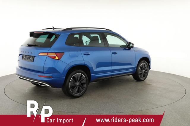 Skoda Karoq Sportline 1.5 TSI DSG Sportline, Pano, AHK, Navi, CANTON, Matrix, AreaView, Side, FS-beheizbar 