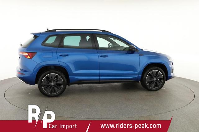 Skoda Karoq Sportline 1.5 TSI DSG Sportline, Pano, AHK, Navi, CANTON, Matrix, AreaView, Side, FS-beheizbar 