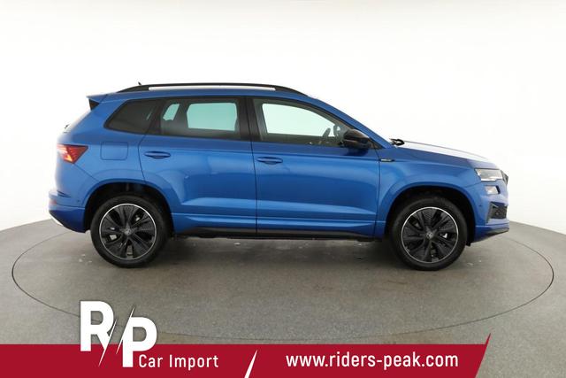 Skoda Karoq Sportline 1.5 TSI DSG Sportline, Pano, AHK, Navi, CANTON, Matrix, AreaView, Side, FS-beheizbar 