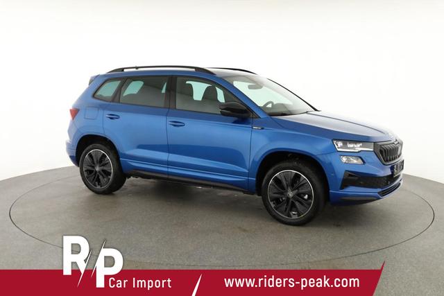 Skoda Karoq Sportline 1.5 TSI DSG Sportline, Pano, AHK, Navi, CANTON, Matrix, AreaView, Side, FS-beheizbar 