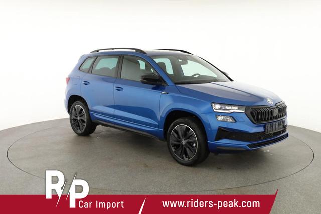 Skoda Karoq Sportline 1.5 TSI DSG Sportline, Pano, AHK, Navi, CANTON, Matrix, AreaView, Side, FS-beheizbar 