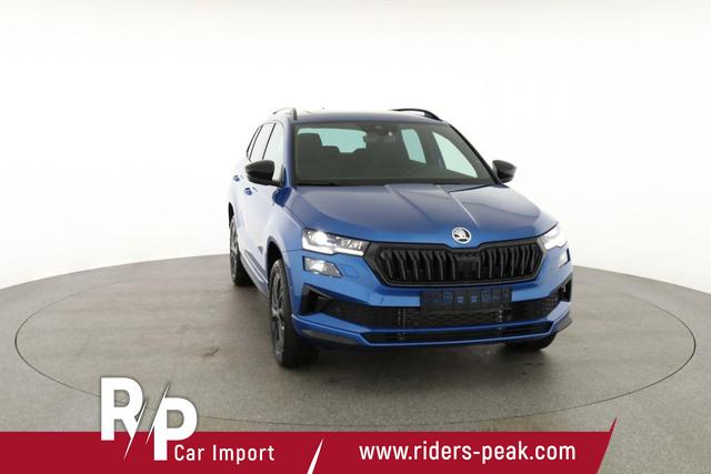 Skoda Karoq Sportline 1.5 TSI DSG Sportline, Pano, AHK, Navi, CANTON, Matrix, AreaView, Side, FS-beheizbar 