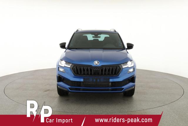 Skoda Karoq Sportline 1.5 TSI DSG Sportline, Pano, AHK, Navi, CANTON, Matrix, AreaView, Side, FS-beheizbar 