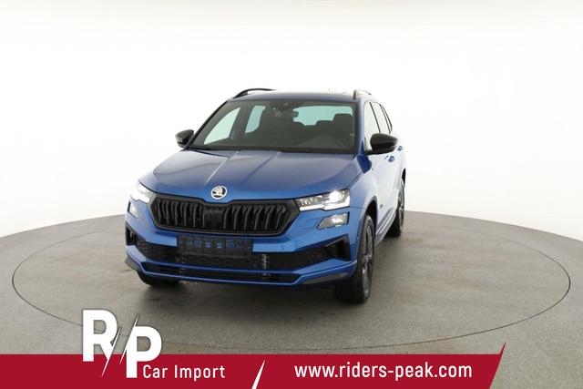 Skoda Karoq Sportline 1.5 TSI DSG Sportline, Pano, AHK, Navi, CANTON, Matrix, AreaView, Side, FS-beheizbar 