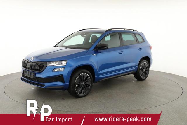 Skoda Karoq Sportline 1.5 TSI DSG Sportline, Pano, AHK, Navi, CANTON, Matrix, AreaView, Side, FS-beheizbar 