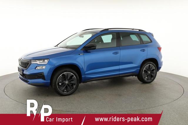 Skoda Karoq Sportline 1.5 TSI DSG Sportline, Pano, AHK, Navi, CANTON, Matrix, AreaView, Side, FS-beheizbar 