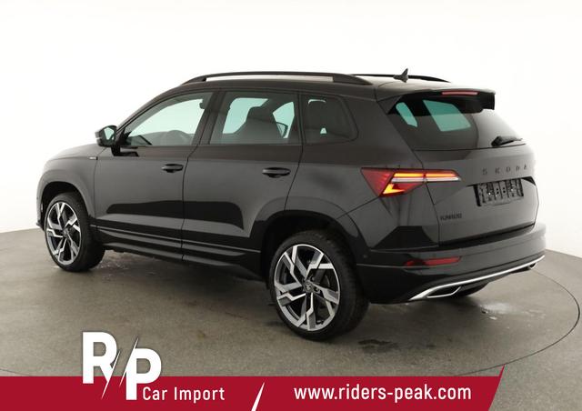 Skoda Karoq Sportline 1.5 TSI DSG Sportline, Pano, AHK, Navi, Matrix, AreaView, Side, FS-beheizbar, Winter, 19-Zoll 