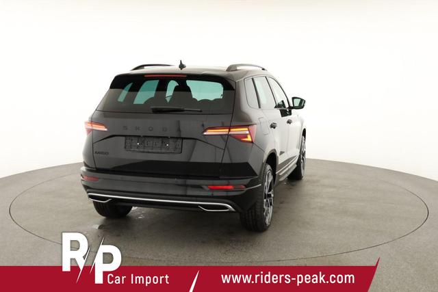 Skoda Karoq Sportline 1.5 TSI DSG Sportline, Pano, AHK, Navi, Matrix, AreaView, Side, FS-beheizbar, Winter, 19-Zoll 