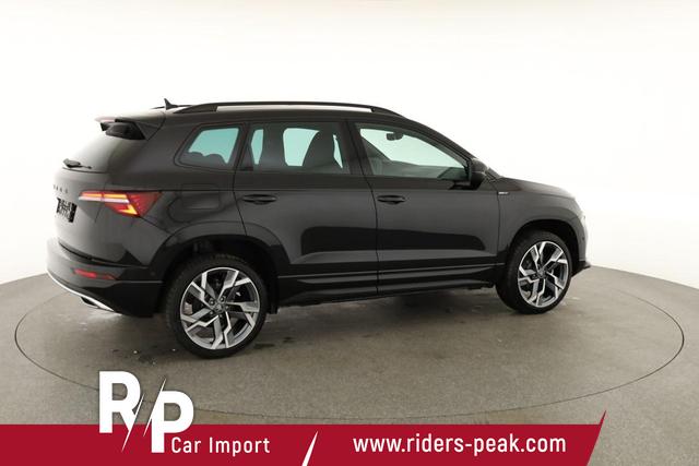 Skoda Karoq Sportline 1.5 TSI DSG Sportline, Pano, AHK, Navi, Matrix, AreaView, Side, FS-beheizbar, Winter, 19-Zoll 