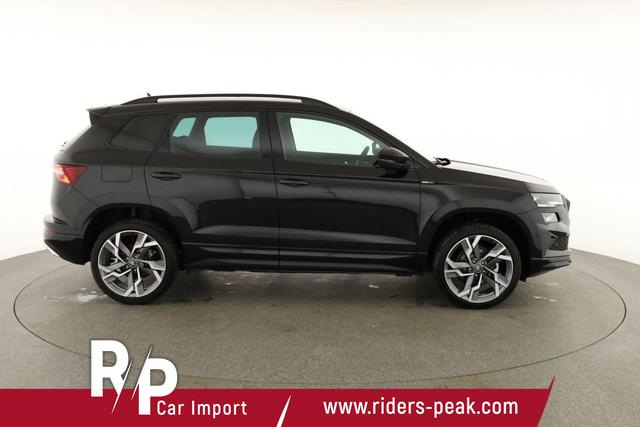Skoda Karoq Sportline 1.5 TSI DSG Sportline, Pano, AHK, Navi, Matrix, AreaView, Side, FS-beheizbar, Winter, 19-Zoll 