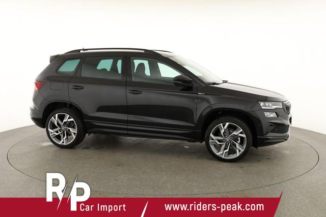 Skoda Karoq Sportline 1.5 TSI DSG Sportline, Pano, AHK, Navi, Matrix, AreaView, Side, FS-beheizbar, Winter, 19-Zoll 