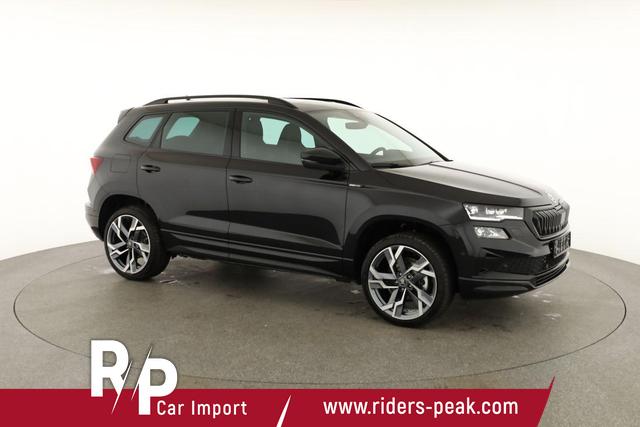 Skoda Karoq Sportline 1.5 TSI DSG Sportline, Pano, AHK, Navi, Matrix, AreaView, Side, FS-beheizbar, Winter, 19-Zoll 