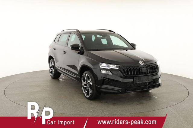 Skoda Karoq Sportline 1.5 TSI DSG Sportline, Pano, AHK, Navi, Matrix, AreaView, Side, FS-beheizbar, Winter, 19-Zoll 
