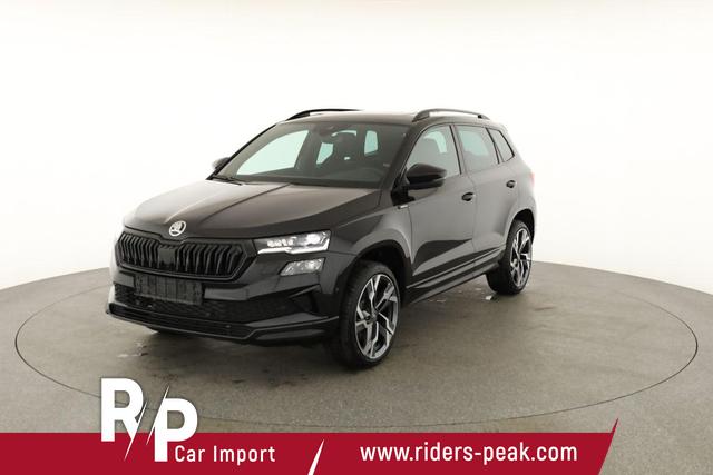 Skoda Karoq Sportline 1.5 TSI DSG Sportline, Pano, AHK, Navi, Matrix, AreaView, Side, FS-beheizbar, Winter, 19-Zoll 