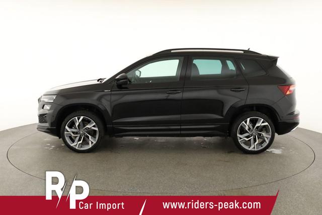 Skoda Karoq Sportline 1.5 TSI DSG Sportline, Pano, AHK, Navi, Matrix, AreaView, Side, FS-beheizbar, Winter, 19-Zoll 