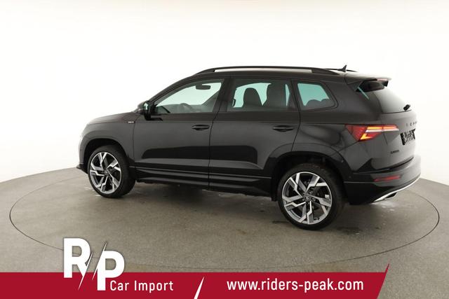 Skoda Karoq Sportline 1.5 TSI DSG Sportline, Pano, AHK, Navi, Matrix, AreaView, Side, FS-beheizbar, Winter, 19-Zoll 