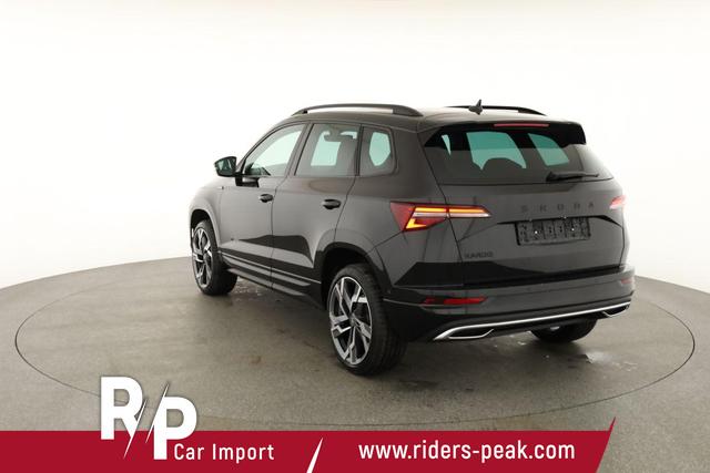 Skoda Karoq Sportline 1.5 TSI DSG Sportline, Pano, AHK, Navi, Matrix, AreaView, Side, FS-beheizbar, Winter, 19-Zoll 