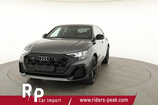 Audi Q8 50 TDI quattro qu S-LINE, Standheizung, HuD, Luft, Pano, B&O, 23-Zoll, AHK, Leder, AreaView, Optik schwarz 