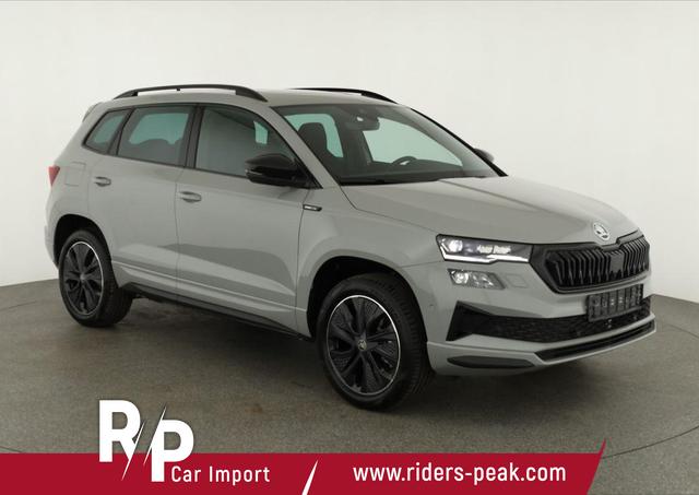 Skoda Karoq - Sportline 4x4 2.0 TDI DSG Sportline, Pano, AHK, Navi, Matrix, AreaView, Side, Kamera, el. Klappe, FS-beheizbar, Winter