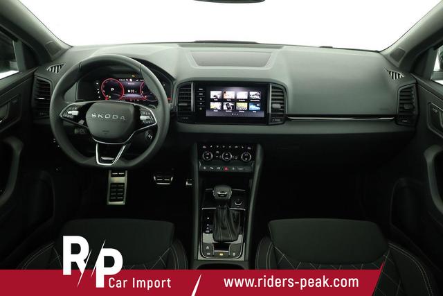 Skoda Karoq Sportline 4x4 2.0 TDI DSG Sportline, Pano, AHK, Navi, Matrix, AreaView, Side, Kamera, el. Klappe, FS-beheizbar, Winter 