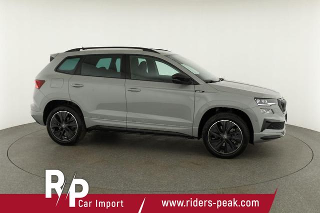 Skoda Karoq Sportline 4x4 2.0 TDI DSG Sportline, Pano, AHK, Navi, Matrix, AreaView, Side, Kamera, el. Klappe, FS-beheizbar, Winter 
