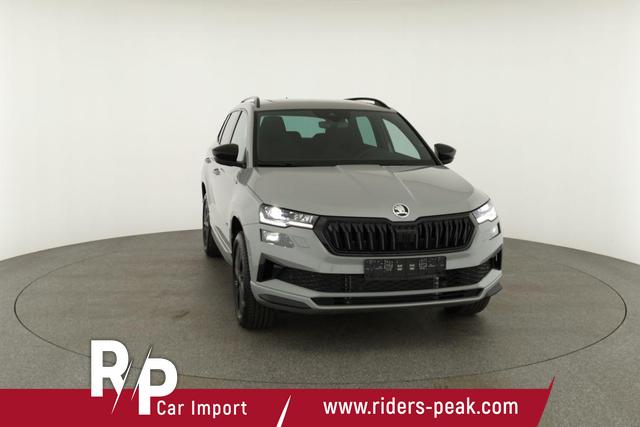 Skoda Karoq Sportline 4x4 2.0 TDI DSG Sportline, Pano, AHK, Navi, Matrix, AreaView, Side, Kamera, el. Klappe, FS-beheizbar, Winter 