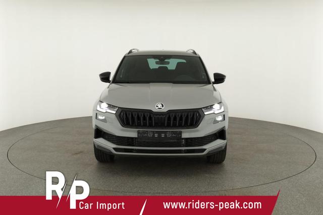 Skoda Karoq Sportline 4x4 2.0 TDI DSG Sportline, Pano, AHK, Navi, Matrix, AreaView, Side, Kamera, el. Klappe, FS-beheizbar, Winter 