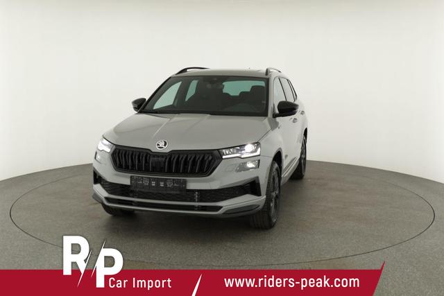Skoda Karoq Sportline 4x4 2.0 TDI DSG Sportline, Pano, AHK, Navi, Matrix, AreaView, Side, Kamera, el. Klappe, FS-beheizbar, Winter 