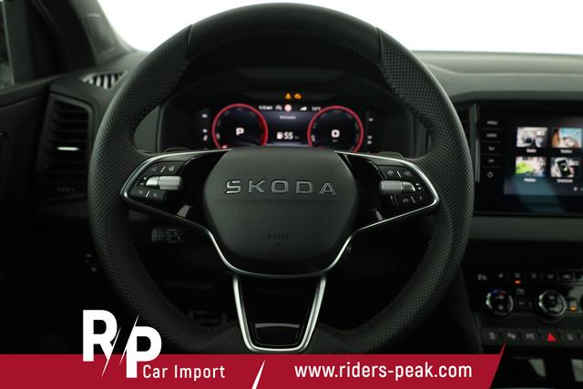 Skoda Karoq Sportline 4x4 2.0 TDI DSG Sportline, Pano, AHK, Navi, Matrix, AreaView, Side, Kamera, el. Klappe, FS-beheizbar, Winter 