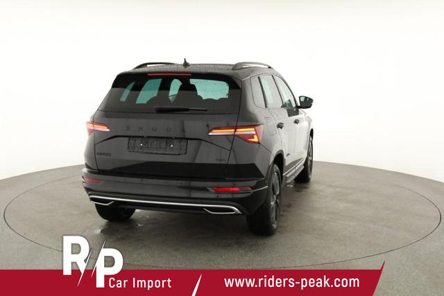 Skoda Karoq Sportline 4x4 2.0 TDI DSG Sportline, Pano, AHK, Navi, Matrix, AreaView, Side, Kamera, el. Klappe, FS-beheizbar, Winter 