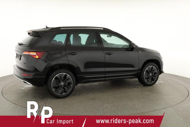Skoda Karoq Sportline 4x4 2.0 TDI DSG Sportline, Pano, AHK, Navi, Matrix, AreaView, Side, Kamera, el. Klappe, FS-beheizbar, Winter 