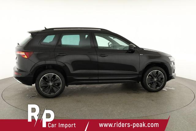 Skoda Karoq Sportline 4x4 2.0 TDI DSG Sportline, Pano, AHK, Navi, Matrix, AreaView, Side, Kamera, el. Klappe, FS-beheizbar, Winter 