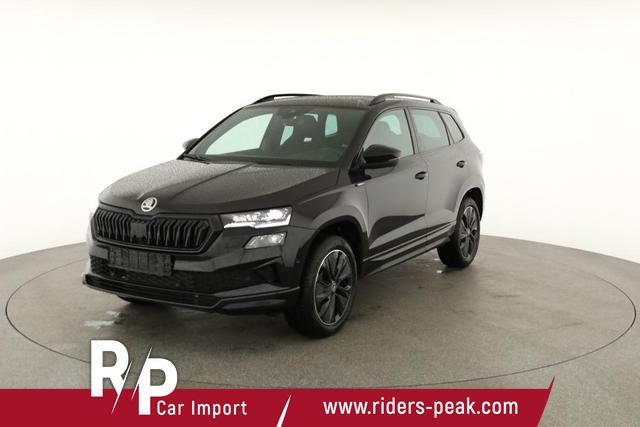Skoda Karoq Sportline 4x4 2.0 TDI DSG Sportline, Pano, AHK, Navi, Matrix, AreaView, Side, Kamera, el. Klappe, FS-beheizbar, Winter 
