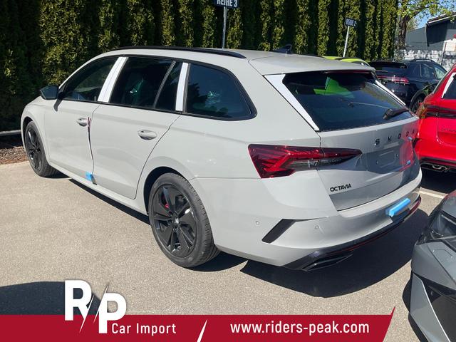 Skoda Octavia Combi 2.0 TSI 195 kW RS DSG, Standheizung, AHK, Navi, Matrix, Side, Winter, 5 J.-Garantie 