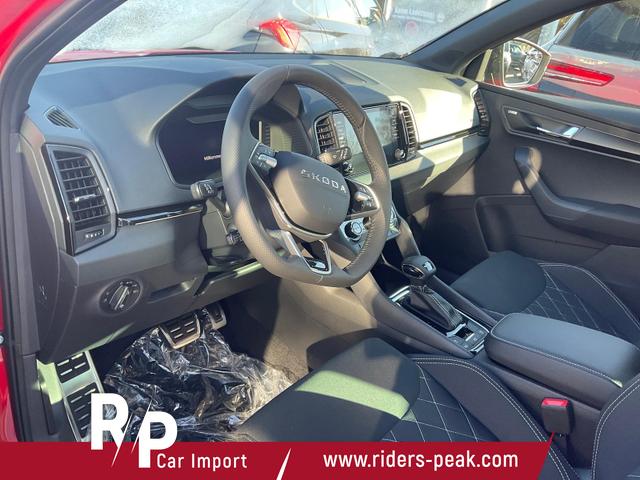 Skoda Karoq - Sportline 1.5 TSI DSG Sportline, AHK, Navi, CANTON, Matrix, AreaView, Side, FS-beheizbar, 5-J. Garantie