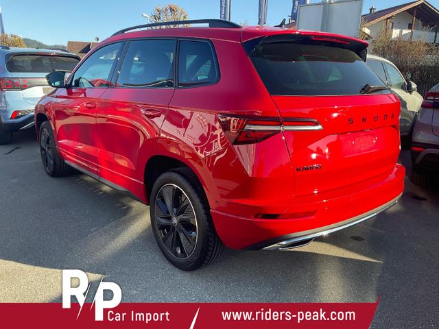 Skoda Karoq Sportline 1.5 TSI DSG Sportline, AHK, Navi, CANTON, Matrix, AreaView, Side, FS-beheizbar, 5-J. Garantie 