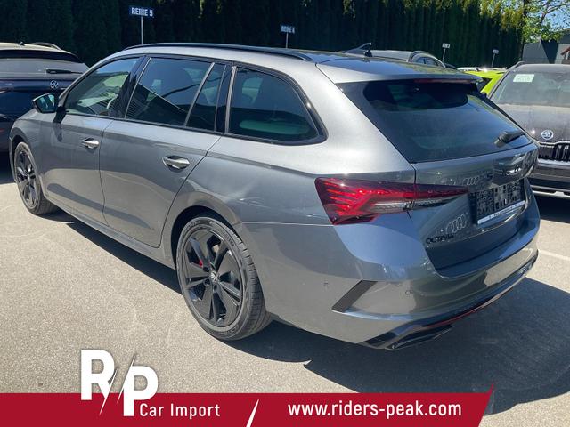 Skoda Octavia Combi 2.0 TSI 195 kW RS DSG, Pano, Standheizung, AHK, Navi, Matrix, Canton, Side, Winter, 5 J.-Garantie 