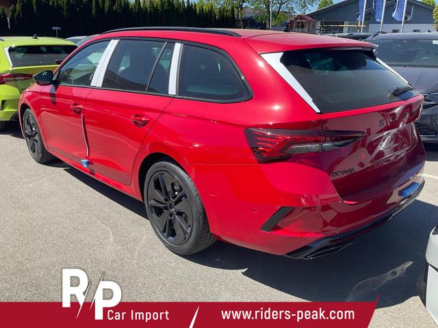 Skoda Octavia Combi 2.0 TSI 195 kW RS DSG, Pano, Standheizung, AHK, Navi, Matrix, Canton, Side, Winter, 5 J.-Garantie 