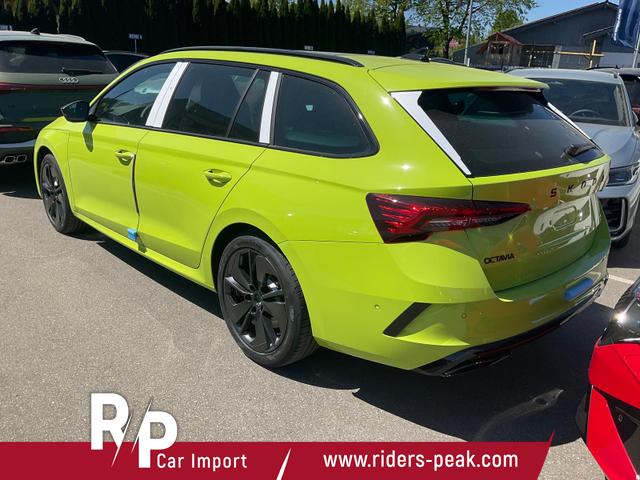 Skoda Octavia Combi 2.0 TSI 195 kW RS DSG, Pano, Standheizung, AHK, Navi, Matrix, Sound, Side, Winter, 5 J.-Garantie 