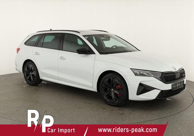 Skoda Octavia Combi 2.0 TSI 195 kW RS DSG, Pano, Standheizung, AHK, Navi, Matrix, Canton, Side, Winter, 5 J.-Garantie 