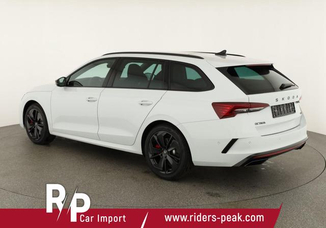 Skoda Octavia Combi 2.0 TSI 195 kW RS DSG, Pano, Standheizung, AHK, Navi, Matrix, Canton, Side, Winter, 5 J.-Garantie 