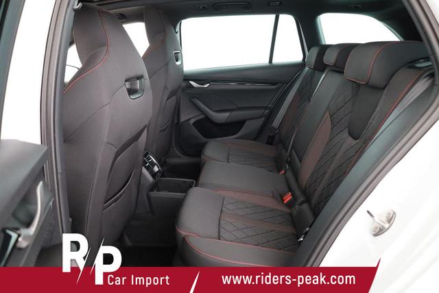 Skoda Octavia Combi 2.0 TSI 195 kW RS DSG, Pano, Standheizung, AHK, Navi, Matrix, Canton, Side, Winter, 5 J.-Garantie 
