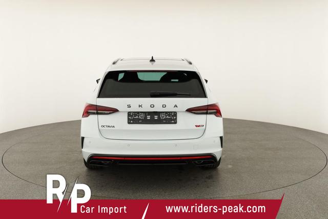 Skoda Octavia Combi 2.0 TSI 195 kW RS DSG, Pano, Standheizung, AHK, Navi, Matrix, Canton, Side, Winter, 5 J.-Garantie 
