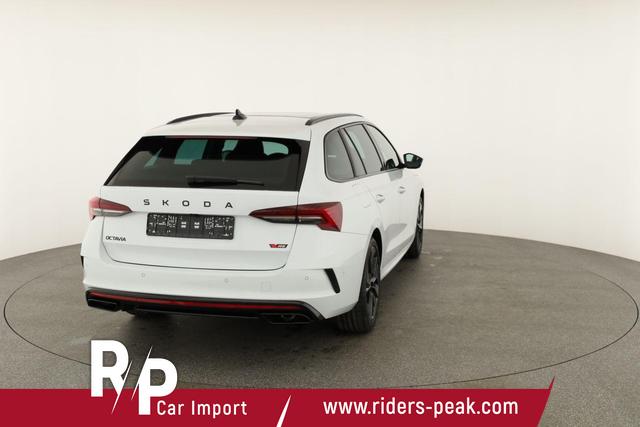 Skoda Octavia Combi 2.0 TSI 195 kW RS DSG, Pano, Standheizung, AHK, Navi, Matrix, Canton, Side, Winter, 5 J.-Garantie 