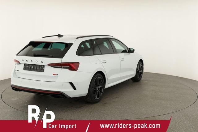 Skoda Octavia Combi 2.0 TSI 195 kW RS DSG, Pano, Standheizung, AHK, Navi, Matrix, Canton, Side, Winter, 5 J.-Garantie 