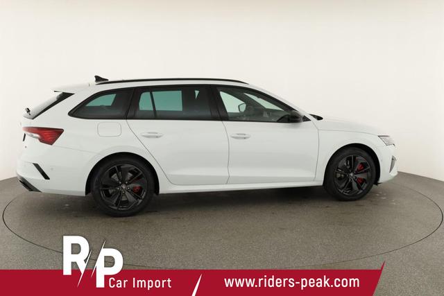 Skoda Octavia Combi 2.0 TSI 195 kW RS DSG, Pano, Standheizung, AHK, Navi, Matrix, Canton, Side, Winter, 5 J.-Garantie 